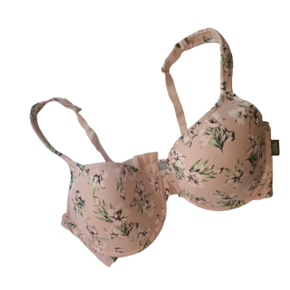 NEW Vince Camuto Soft Cup Underwire Floral Bra